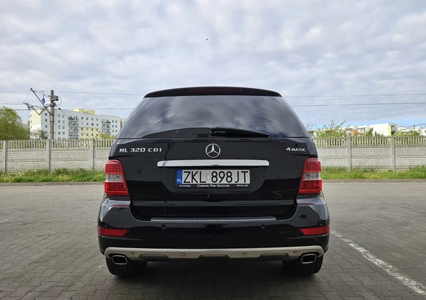 Mercedes-Benz ML cena 49900 przebieg: 280000, rok produkcji 2009 z Kołobrzeg małe 92
